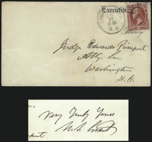 Sale 1085, Lot 4037, Executive Department (Scott O10-O14)