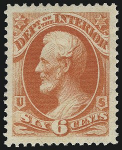 Sale 1085, Lot 4042, Interior Department (Scott O15-O24)