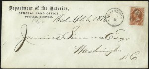 Sale 1085, Lot 4047, Interior Department (Scott O15-O24)