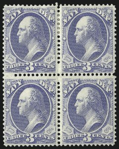 Sale 1085, Lot 4065, Navy Department (Scott O35-O45)