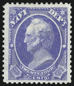 Sale 1085, Lot 4069, Navy Department (Scott O35-O45)