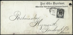 Sale 1085, Lot 4086, Post Office Department (Scott O47-O56)