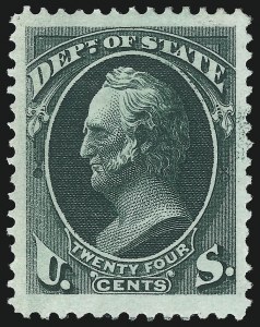 Sale 1085, Lot 4095, State Department (Scott O57-O71)
