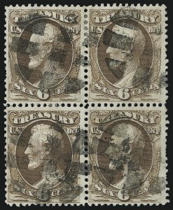 Sale 1085, Lot 4119, Treasury Department (Scott O72-O82)