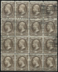 Sale 1085, Lot 4126, Treasury Department (Scott O72-O82)