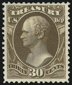 Sale 1085, Lot 4131, Treasury Department (Scott O72-O82)