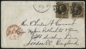 Sale 1085, Lot 4139, Treasury Department (Scott O72-O82)