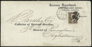 Sale 1085, Lot 4145, Treasury Department (Scott O72-O82)