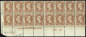 Sale 1085, Lot 4160, War Department (Scott O83-O93)