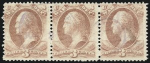 Sale 1085, Lot 4208, 1875 American Bank Note Co. Printing on Soft Paper (Scott O94-O117)