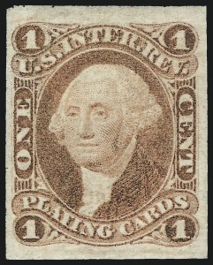 Sale 1089, Lot 201, First Issue Imperforate, 1c-$1.90