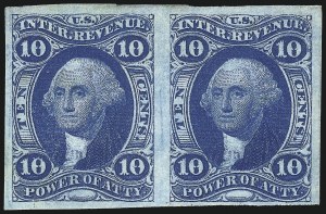 Sale 1089, Lot 224, First Issue Imperforate, 1c-$1.90