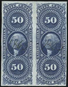 Sale 1089, Lot 231, First Issue Imperforate, 1c-$1.90