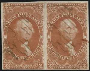 Sale 1089, Lot 245, First Issue Imperforate, $2.00-$200.00