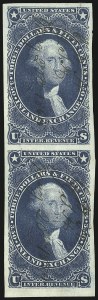 Sale 1089, Lot 252, First Issue Imperforate, $2.00-$200.00