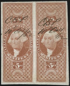 Sale 1089, Lot 256, First Issue Imperforate, $2.00-$200.00