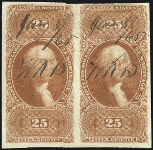 Sale 1089, Lot 277, First Issue Imperforate, $2.00-$200.00