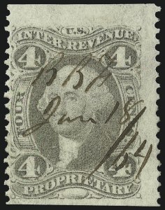 Sale 1089, Lot 290, First Issue Part Perforated