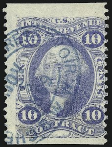 Sale 1089, Lot 294, First Issue Part Perforated