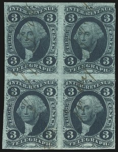 Sale 1089, Lot 325, First Issue Blocks and Record-Size Multiples, Imperforate, 1c-60c