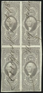 Sale 1089, Lot 343, First Issue Blocks and Record-Size Multiples, Imperforate, 1c-60c