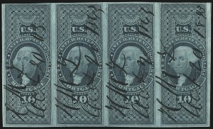 Sale 1089, Lot 376, First Issue Blocks and Record-Size Multiples, Imperforate, $1.00-$200.00
