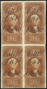 Sale 1089, Lot 382, First Issue Blocks and Record-Size Multiples, Imperforate, $1.00-$200.00