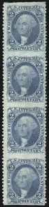 Sale 1089, Lot 391, First Issue Blocks and Record-Size Multiples, Part Perforated