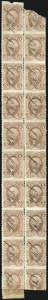 Sale 1089, Lot 399, First Issue Blocks and Record-Size Multiples, Part Perforated