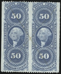 Sale 1089, Lot 411, First Issue Blocks and Record-Size Multiples, Part Perforated