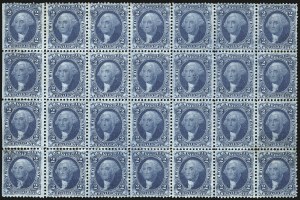 Sale 1089, Lot 418, First Issue Blocks and Record-Size Multiples, Perforated