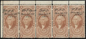 Sale 1089, Lot 429, First Issue Blocks and Record-Size Multiples, Perforated