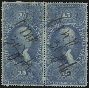 Sale 1089, Lot 446, First Issue Blocks and Record-Size Multiples, Perforated