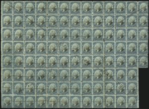 Sale 1089, Lot 540, Proprietary Issues, Violet and Green Papers