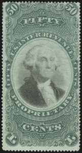 Sale 1089, Lot 544, Proprietary Issues, Violet and Green Papers