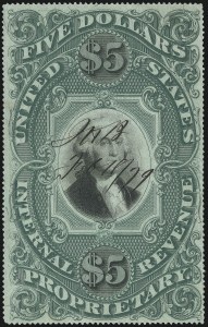 Sale 1089, Lot 551, Proprietary Issues, Violet and Green Papers