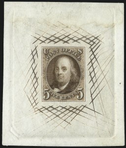 Sale 1090, Lot 1002, Essays & Proofs, 1847 Issue thru 20th Century