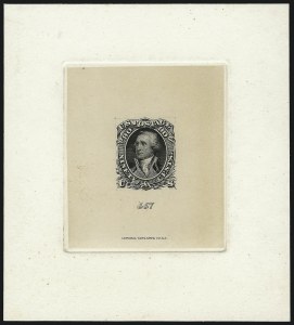 Sale 1090, Lot 1009, Essays & Proofs, 1847 Issue thru 20th Century