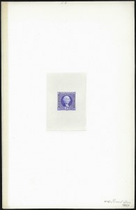 Sale 1090, Lot 1024, Essays & Proofs, 1847 Issue thru 20th Century