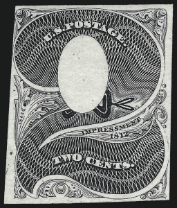Sale 1090, Lot 1030, Essays & Proofs, 1847 Issue thru 20th Century