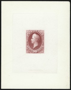 Sale 1090, Lot 1033, Essays & Proofs, 1847 Issue thru 20th Century