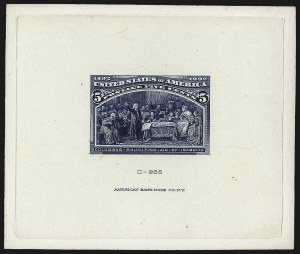 Sale 1090, Lot 1036, Essays & Proofs, 1847 Issue thru 20th Century