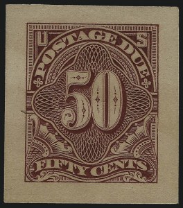 Sale 1090, Lot 1051, Essays & Proofs, Back-of-Book thru Specimens