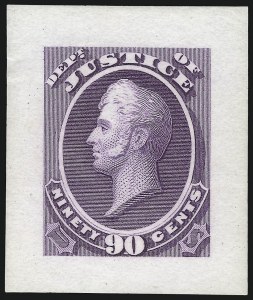 Sale 1090, Lot 1053, Essays & Proofs, Back-of-Book thru Specimens