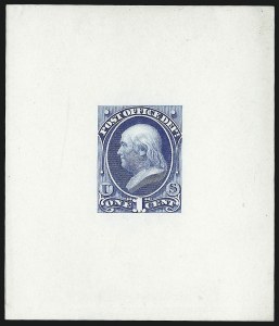 Sale 1090, Lot 1055, Essays & Proofs, Back-of-Book thru Specimens