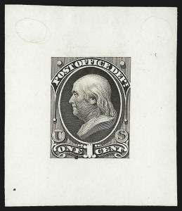 Sale 1090, Lot 1056, Essays & Proofs, Back-of-Book thru Specimens