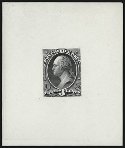 Sale 1090, Lot 1058, Essays & Proofs, Back-of-Book thru Specimens