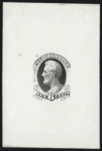 Sale 1090, Lot 1059, Essays & Proofs, Back-of-Book thru Specimens