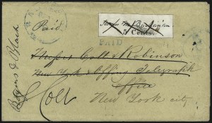 Sale 1090, Lot 1078, Postmasters Provisionals