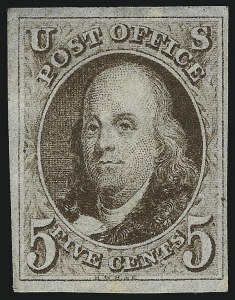 Sale 1090, Lot 1096, 1847 Issue & 1875 Reproduction of 1847 Issue (Scott 1-4)